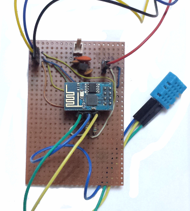 The wifi enabled temperature and humidity logger.